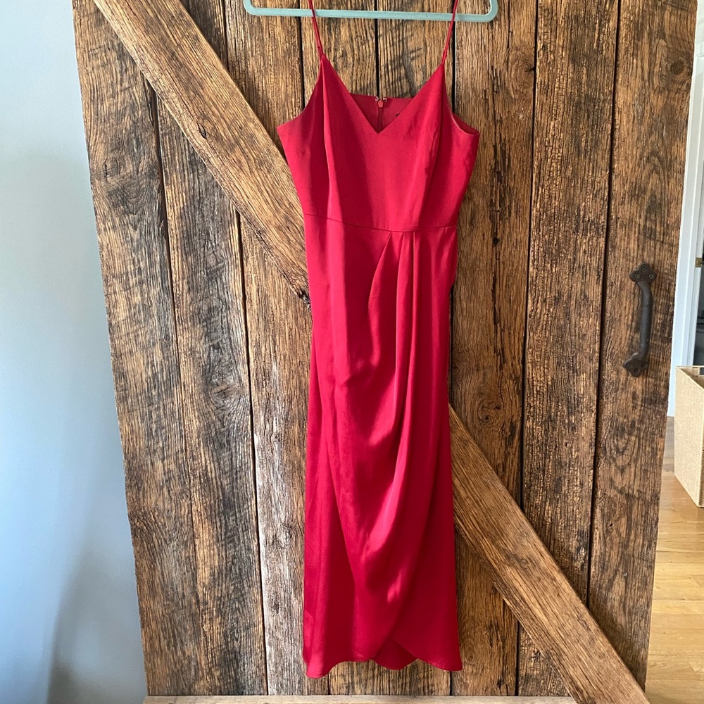 Red dress